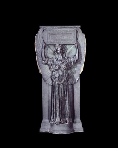 Amor caritas ブロンズによる高浮彫り Augustus Saint Gaudens (Saint-Gaudens) (1848-1907)作 作： Augustus Saint Gaudens