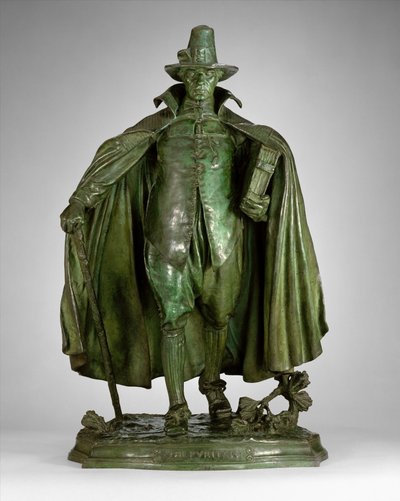 The Puritan 作： Augustus Saint Gaudens