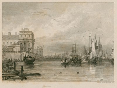 グリニッジ、ロンドン 作： Augustus Wall Callcott