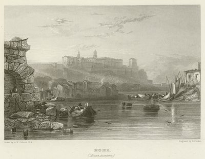 ローマ、アヴェンティン山 作： Augustus Wall Callcott