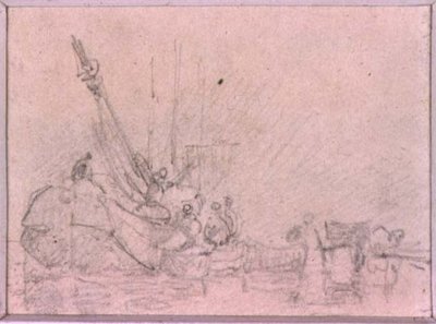 構成の研究（図面） 作： Augustus Wall Callcott