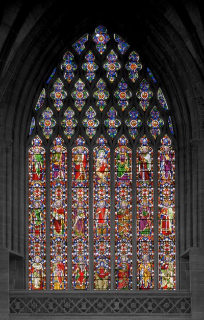ジェシーツリー、1848年（ステンドグラス） 作： Augustus Welby Northmore Pugin