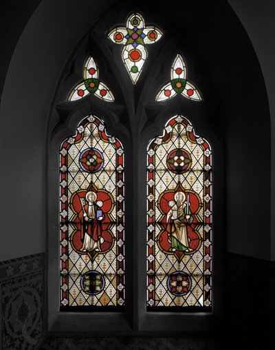 セントピーター＆セントポール、1848年（ステンドグラス） 作： Augustus Welby Northmore Pugin