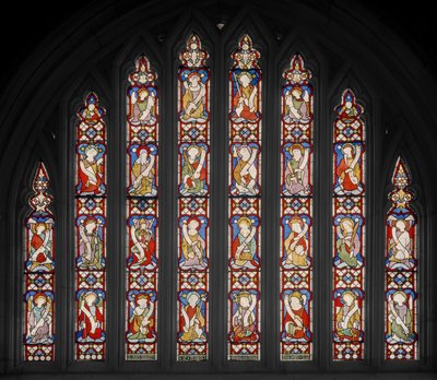 Te Deum、1850（ステンドグラス） 作： Augustus Welby Northmore Pugin