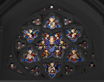 Tracery Window、1850（ステンドグラス） 作： Augustus Welby Northmore Pugin
