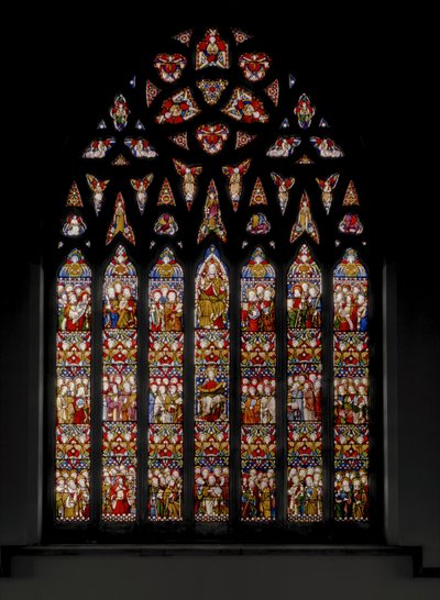 教会の勝利、1884年（ステンドグラス） 作： Augustus Welby Northmore Pugin