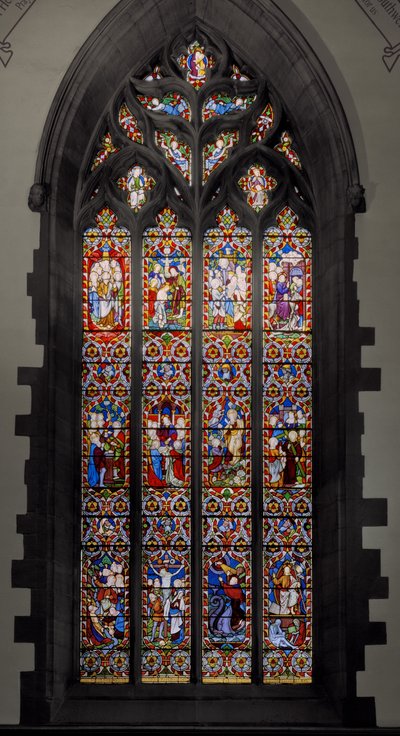アンチタイプ付きのタイプ、1850（ステンドグラス） 作： Augustus Welby Northmore Pugin