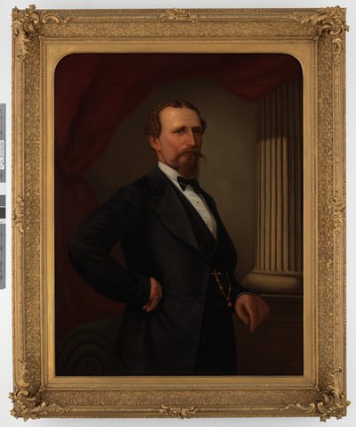 ベルンハルト・オットー・ホルターマンの肖像、1872-85年頃（油彩・キャンバス 作： Australian School