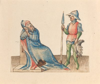 イサクとエサウ 作： Austrian 15th Century