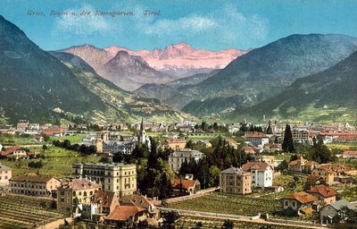 Gries、Bozen U Der Rosengarten、チロル 作： Austrian Photographer