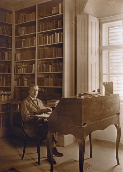 Hugo von Hofmannsthalの肖像 作： Austrian Photographer