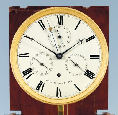 均時差と完全なカレンダーを備えた1か月のbodenstanduhr 作： Austrian School