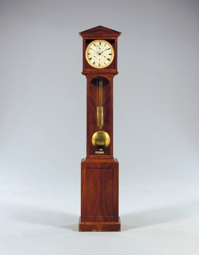 均時差と完全なカレンダーを備えた1か月のbodenstanduhr、1806 作： Austrian School