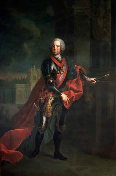 七年戦争中にレオポルドジョセフフォンダウン（1705-66）、フィールドマーシャル、オーストリアの最高司令官を数え、コリンの包囲でフレデリック大王を破った 作： Austrian School