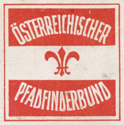 オーストリアスカウト協会のエンブレム（オーストリアスカウト） 作： Austrian School