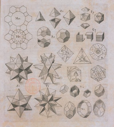 幾何学模様、1619 作： Austrian School