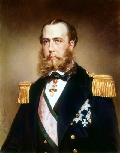 1865年、マクシミリアン1世ハプスブルク家のフェルディナンド・マクシミリアン・ヨーゼフ（ウィーン 作： Austrian School