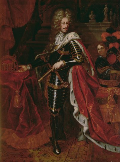 レオポルド1世の肖像、神聖ローマ皇帝（1640-1705） 作： Austrian School