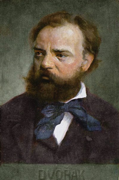1914年以前のアントニン・ドヴォルザーク（1841-1904）を描いたポストカード 作： Austrian School
