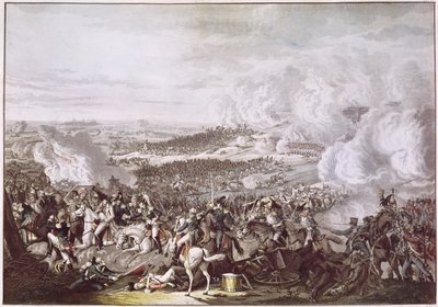 ウォータールーの戦い後のナポレオンの飛行（1769-1821）、1815年6月18日、1815-30年頃 作： Austrian School