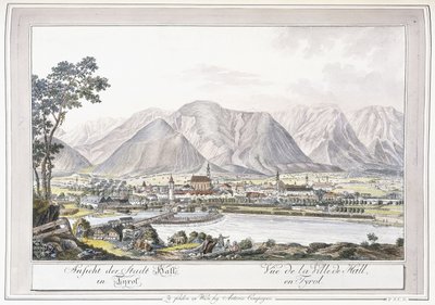 ホールインチロルの眺め、1779〜1792年 作： Austrian School