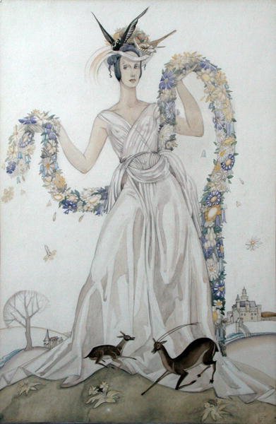 春 作： Averil Mary Burleigh
