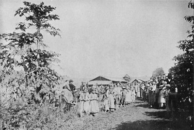植民地でのパーティー、植民地でのパーティー、1895 作： Axel Frick