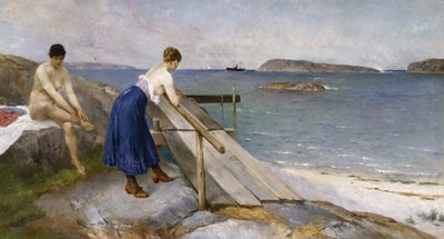 入浴女性 作： Axel Hjalmar Ender
