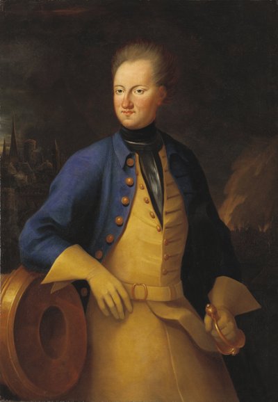 Charles XII ou Carl de Suede - Sparre, Axel (1652-1728). キャンバスに油彩 作： Axel Sparre