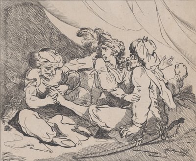 トルコのトウモロコシ カッター、1801 年 9 月 7 日。 作： B.F. Scott