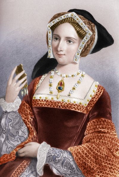 ジェーン・シーモア1509-1537、ヘンリー8世王の3人目の妻、1851年 作： B. Eyles