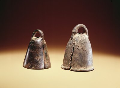 イラクのバビロン出身の馬鈴、紀元前700年頃（ブロンズ） 作： Babylonian