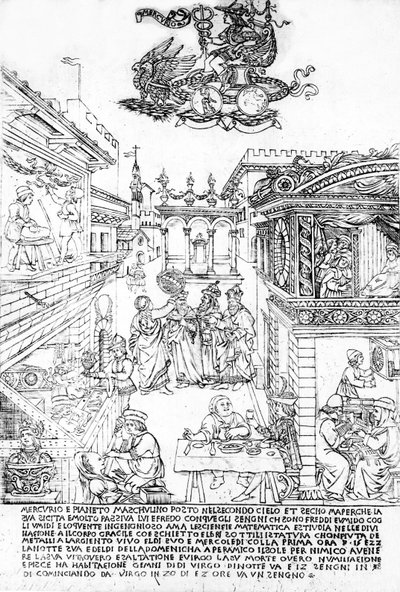 水星、1464年頃（彫刻） 作： Baccio Baldini