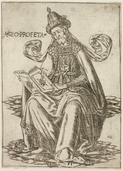 預言者ハガイ 作： Baccio Baldini