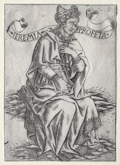預言者：エレミヤ 作： Baccio Baldini