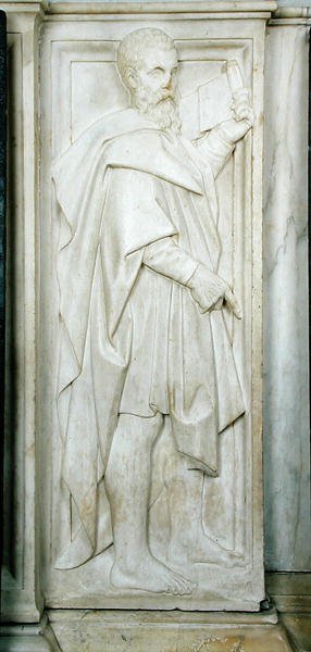 プロフェット（マーブル 作： Baccio Bandinelli