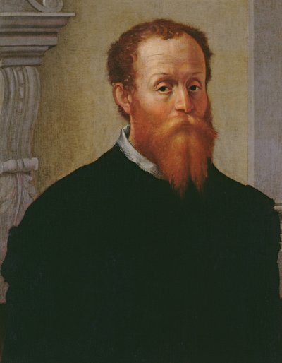 自画像、c.1525-30 作： Baccio Bandinelli