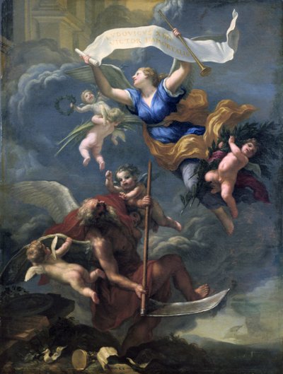 絵画、タイトル不明、17世紀 作： Baldassare Franceschini