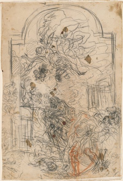 エジプトへの逃避 作： Baldassare Franceschini