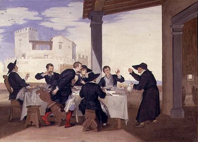 ピエバノ・アルロットの悪戯」（油彩・キャンバス） 作： Baldassare Franceschini