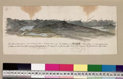 1820年の山旅の思い出 作： Baltazar Mathias Keilhau