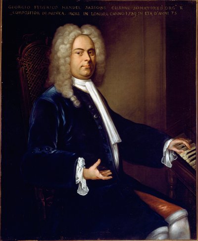 ゲオルク・フレデリック・ヘンデル (Georg Friedrich Handel) 作： Balthasar (after) Denner