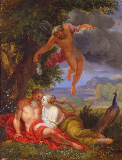 ヒュプノスが木星とジュノを眠らせる 作： Balthasar Beschey