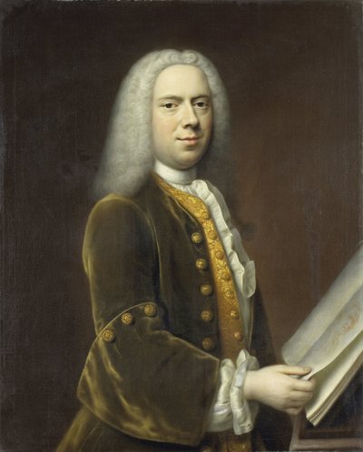 男の肖像、おそらくコーネリス・トルスト (1696-1750) 作： Balthasar Denner