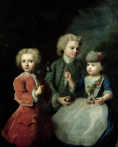 評議員の子供バルトホールドハインリッヒブロッケス（1680-1747） 作： Balthasar Denner