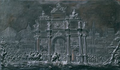 1739 年 1 月 20 日、ロレーヌ大公フランツ シュテファンのフィレンツェ入り 作： Balthasar Ferdinand Moll