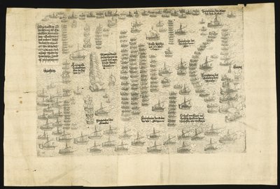 1571年10月7日、1571年のレパントの戦い 作： Balthasar Jenichen
