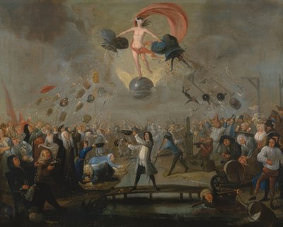 運命の寓意。 1730年頃 作： Balthasar Nebot