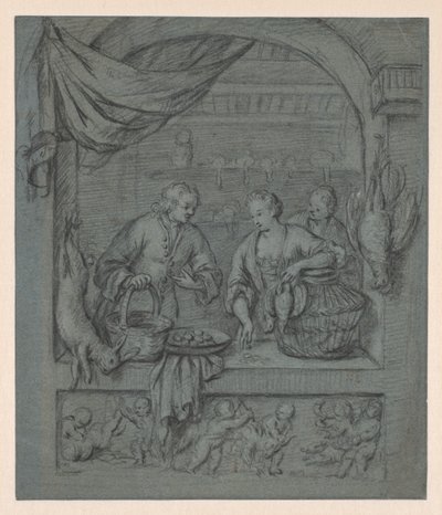 鳥の売り手 作： Balthasar van der Ast