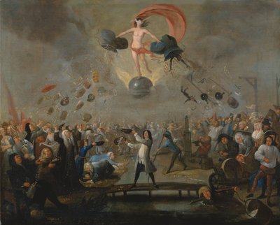 アレゴリーオブフォーチュン、1730年頃 作： Balthasar Nebot
